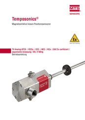 MTS Sensors Temposonics TH Serie Betriebsanleitung
