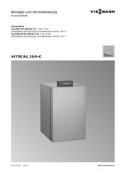 Viessmann Vitocal 200-G BWC 201.A06 bis A17 Montage- Und Serviceanleitung
