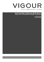 VIGOUR clivia Montageanleitung