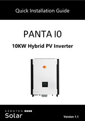 Kärnten Solar PANTA I0 Schnellinstallationsanleitung