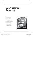 Intel Core i7 Installationsanleitung