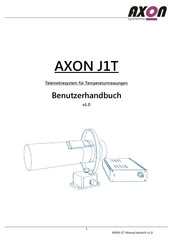 Axon J1T Benutzerhandbuch