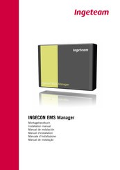 Ingeteam INGECON EMS Manager Series Montagehandbuch