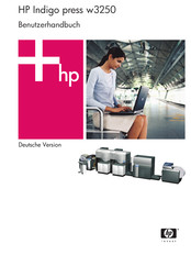 HP Indigo press w3250 Benutzerhandbuch