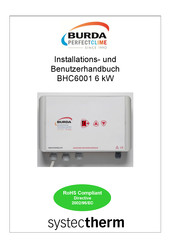 Burda BHC6001 Installations- Und Benutzerhandbuch