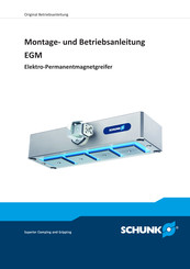 SCHUNK EGM M-Q 30-1-FX Montage- Und Betriebsanleitung