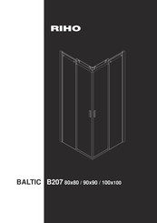 RIHO BALTIC B207 Montageanleitung