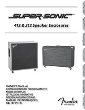 Fender Super-Sonic 412 Bedienungsanleitung