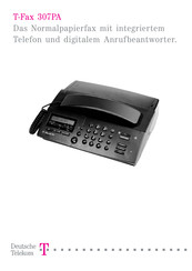 T-Mobile T-Fax 307PA Handbuch
