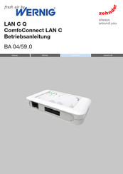 Wernig ComfoConnect LAN C Betriebsanleitung