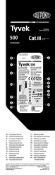 DuPont Tyvek 500 Gebrauchsanweisung