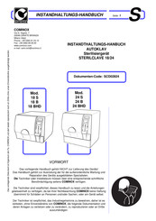 COMINOX SterilClave 24 Installationshandbuch