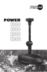 Proline Power 2500 Gebrauchsanweisung