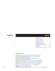 Timex DIGITAL Benutzerhandbuch