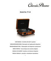 Classic Phono TT-10 Bedienungsanleitung