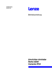 Lenze 8201 G. 2x. 1x V010 Betriebsanleitung