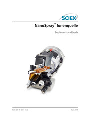 AB Sciex NanoSpray Bedienerhandbuch