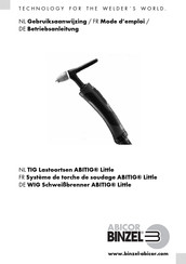 Abicor Binzel ABITIG Little 180W Betriebsanleitung