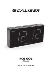 Caliber HCG 006 Bedienungsanleitung