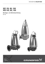 Grundfos SEV.80.80 Serie Montage- Und Betriebsanleitung