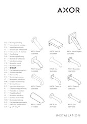 Axor Starck X 10426 Serie Montageanleitung