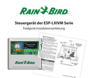 Rain Bird ESP-LXIVM Series Feldgerät Installationsanleitung