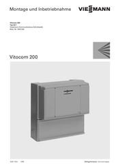 Viessmann Vitocom 200 Typ EIB Montage Und Inbetriebnahme