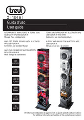 Trevi XT 104 BT Gebrauchs- Und Anschlusshandbuch