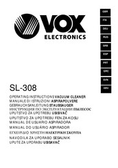 VOX electronics SL-308 Gebrauchsanleitung