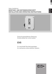 Helios EVS Montage- Und Betriebsvorschrift