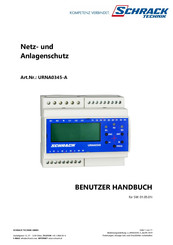 Schrack Technik URNA0345-A Benutzerhandbuch