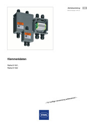 Stahl 8118/1 Serie Betriebsanleitung