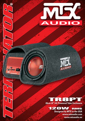 MTX Audio TERMINATOR TR8PT Bedienungsanleitung