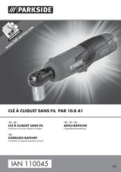Parkside PAR 10.8 A1 Originalbetriebsanleitung