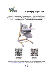 Bo Jungle B-Swinging High Chair Gebrauchsanleitung