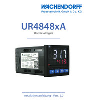 Wachendorff UR4848xA Installationsanleitung
