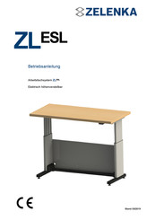 Zelenka ZL ESL Betriebsanleitung