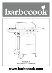 Barbecook Manua 1 Installationsanweisung