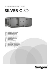 Swegon SILVER C SD Serie Installationsanleitung