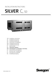 Swegon SILVER C SD 50/60 Installationsanleitung