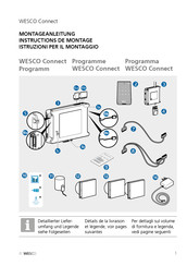 Wesco Connect Remote Montageanleitung