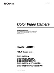 Sony Power HAD EX DXC-D55L Bedienungsanleitung