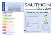 Sauthon Selection WINNIE DOTTED LINE ZX161A Montageanleitung
