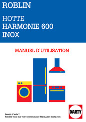 ROBLIN Harmony 600 Gebrauchs- Und Installationsanleitung