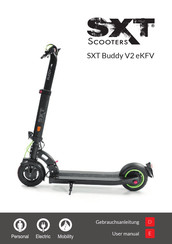 SXT-Scooters BUDDY V2 eKFV Gebrauchsanleitung