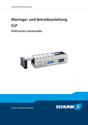 Schunk ELP series Montage- Und Betriebsanleitung