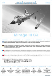 eduard Mirage II CJ Bauanleitung