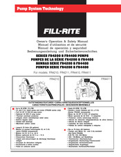 FILL-RITE FR4410 Bedienungsanleitung Und Sicherheitsvorschriften