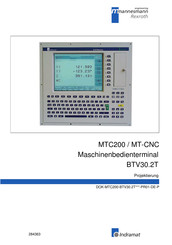 Mannesmann Rexroth MT-CNC Bedienungsanleitung