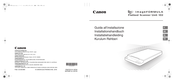 Canon imageFORMULA Flatbed Scanner Unit 102 Installationshandbuch
